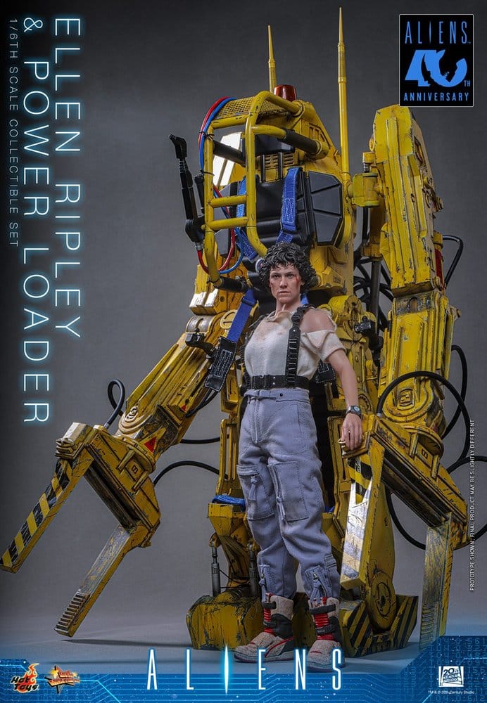 Alien Movie Masterpiece Set de Figuras 1/6 Ellen Ripley y Power Loader 52 cm