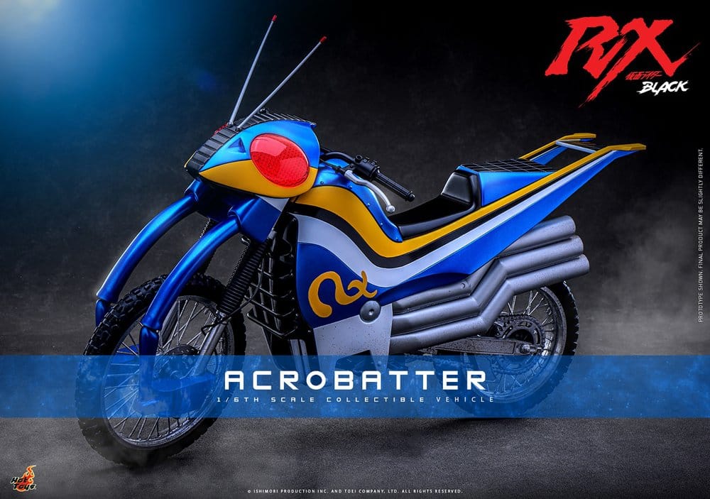 Kamen Rider Black RX Vehículo 1/6 Acrobatter 38 cm