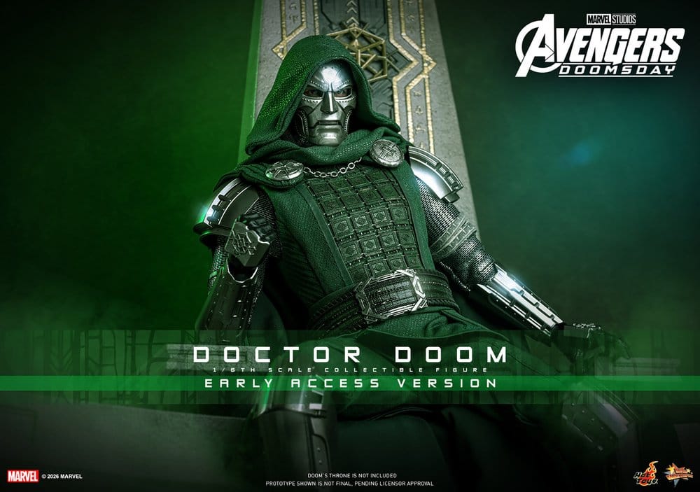 Avengers: Doomsday Movie Masterpiece Figura 1/6 Doctor Doom 31 cm