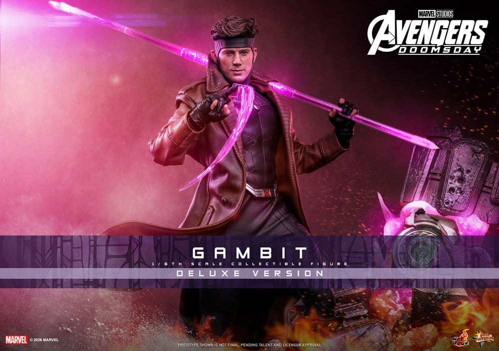 Avengers: Doomsday Movie Masterpiece Figura 1/6 Gambit (Deluxe Version) 31 cm