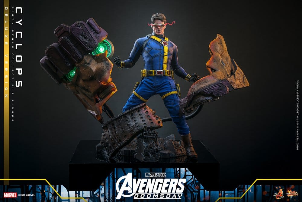 Avengers: Doomsday Movie Masterpiece Figura 1/6 Cyclops (Deluxe Version) 30 cm