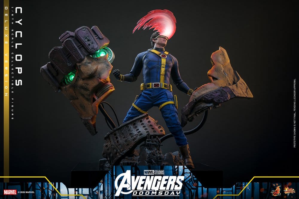 Avengers: Doomsday Movie Masterpiece Figura 1/6 Cyclops (Deluxe Version) 30 cm