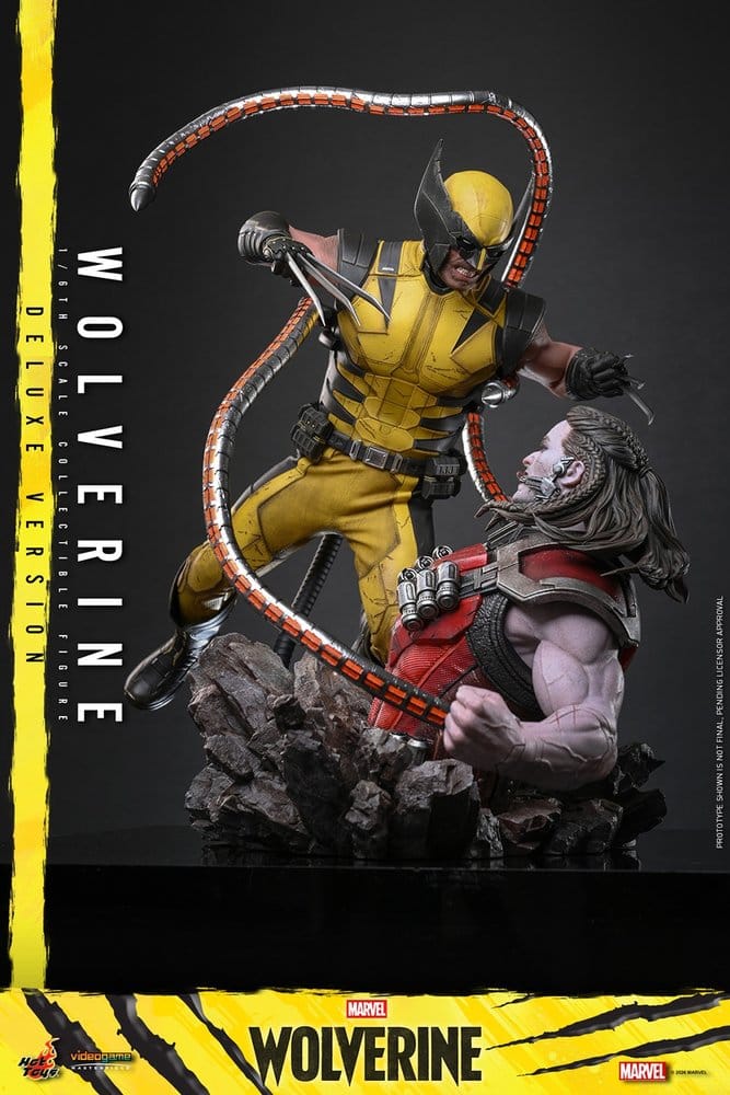 Marvel Video Game Masterpiece Figura de Acción 1/6 Wolverine (Deluxe Version) 29 cm