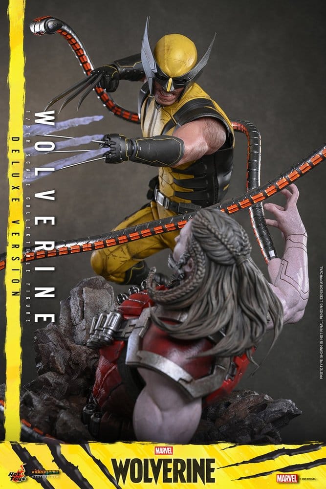 Marvel Video Game Masterpiece Figura de Acción 1/6 Wolverine (Deluxe Version) 29 cm