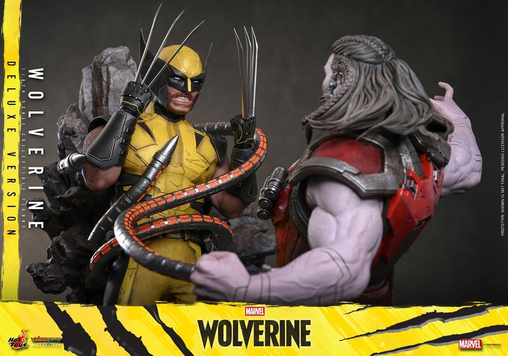 Marvel Video Game Masterpiece Figura de Acción 1/6 Wolverine (Deluxe Version) 29 cm