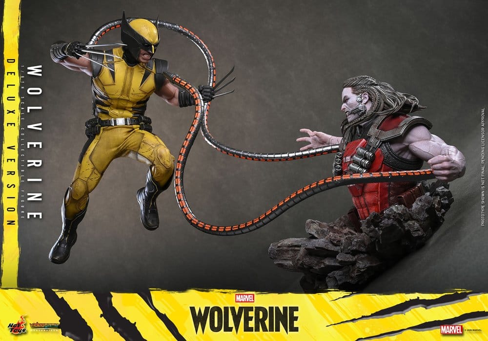 Marvel Video Game Masterpiece Figura de Acción 1/6 Wolverine (Deluxe Version) 29 cm