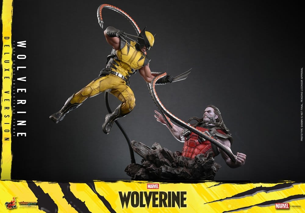 Marvel Video Game Masterpiece Figura de Acción 1/6 Wolverine (Deluxe Version) 29 cm