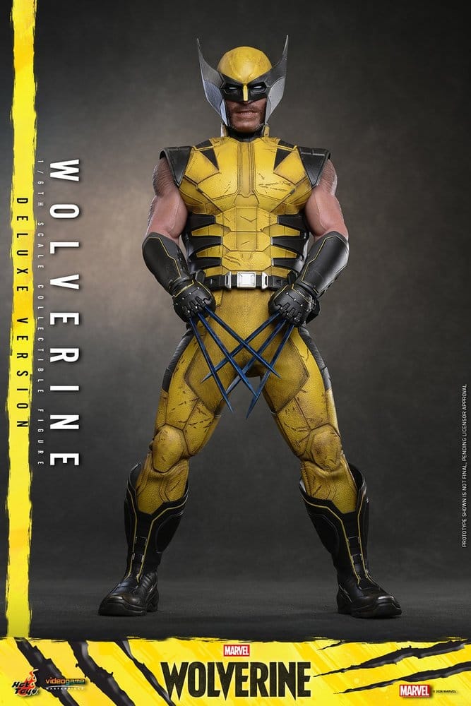Marvel Video Game Masterpiece Figura de Acción 1/6 Wolverine (Deluxe Version) 29 cm