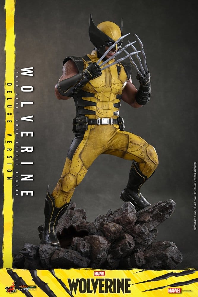 Marvel Video Game Masterpiece Figura de Acción 1/6 Wolverine (Deluxe Version) 29 cm