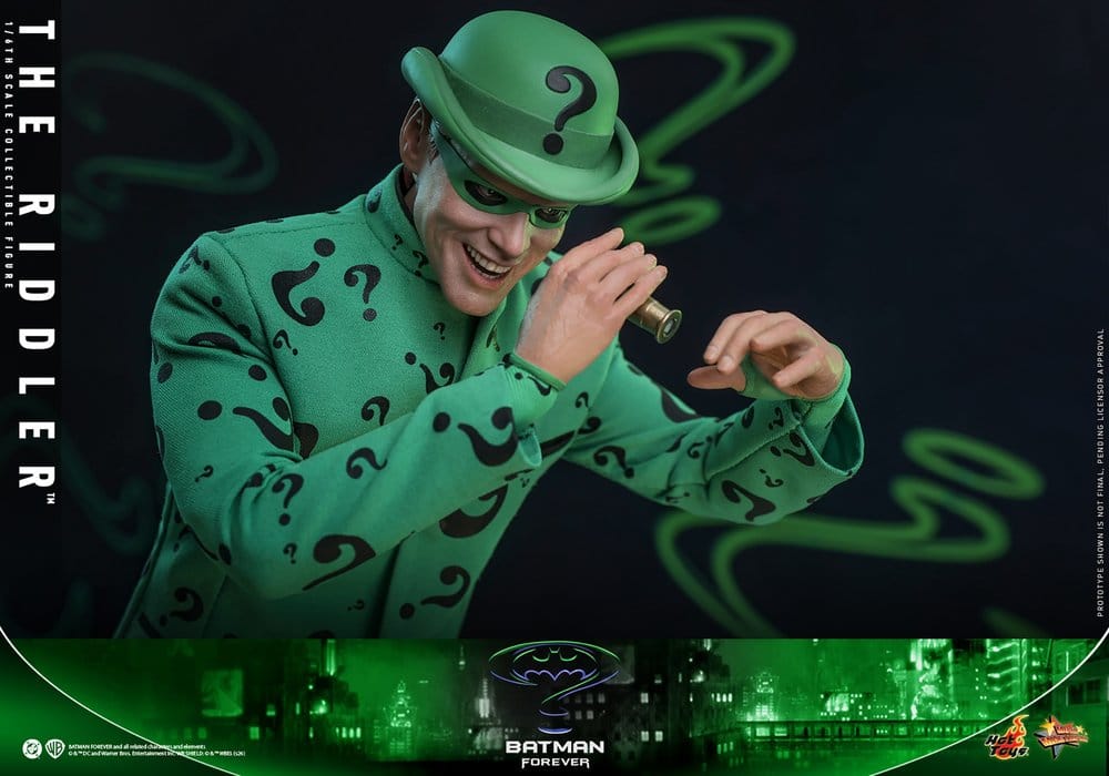 DC Comics Batman Forever Movie Masterpiece Figura 1/6 Riddler 31 cm
