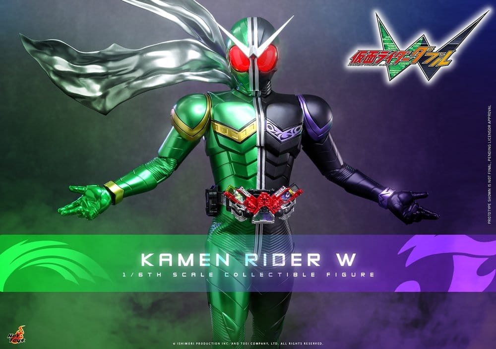Kamen Rider Television Masterpiece Series Figura 1/6 Kamen Rider W 31 cm