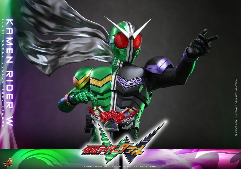 Kamen Rider Television Masterpiece Series Figura 1/6 Kamen Rider W 31 cm