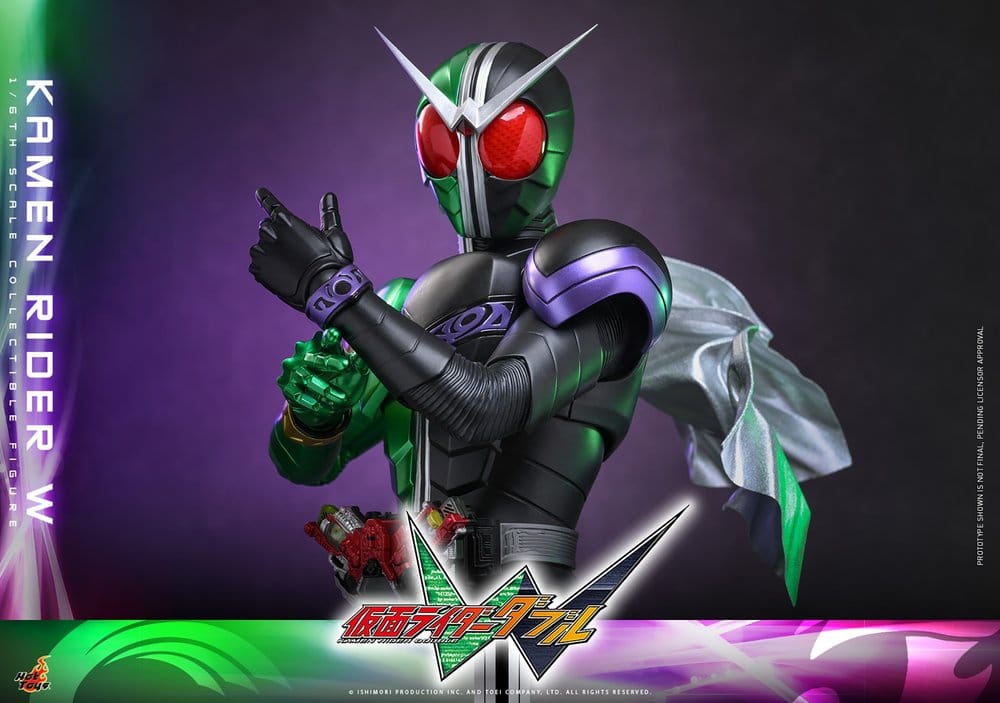 Kamen Rider Television Masterpiece Series Figura 1/6 Kamen Rider W 31 cm