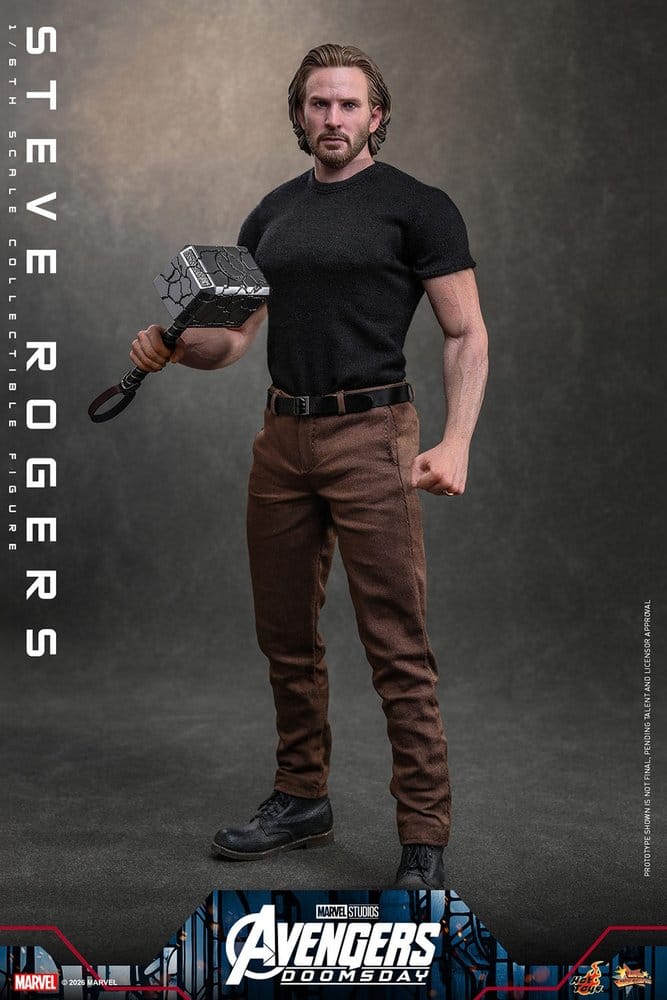 Marvel Avengers: Doomsday Movie Masterpiece Figura de Acción 1/6 Steve Rogers 31 cm