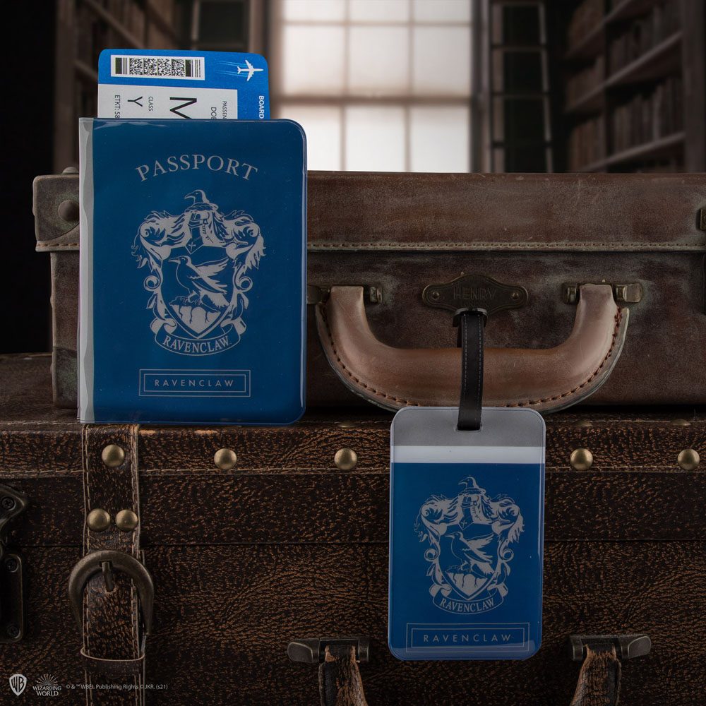 Harry Potter Etiqueta del equipaje & Estuche Pasaporte Set Ravenclaw