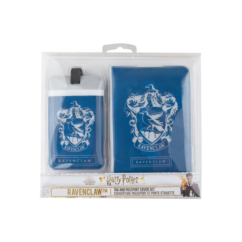 Harry Potter Etiqueta del equipaje & Estuche Pasaporte Set Ravenclaw
