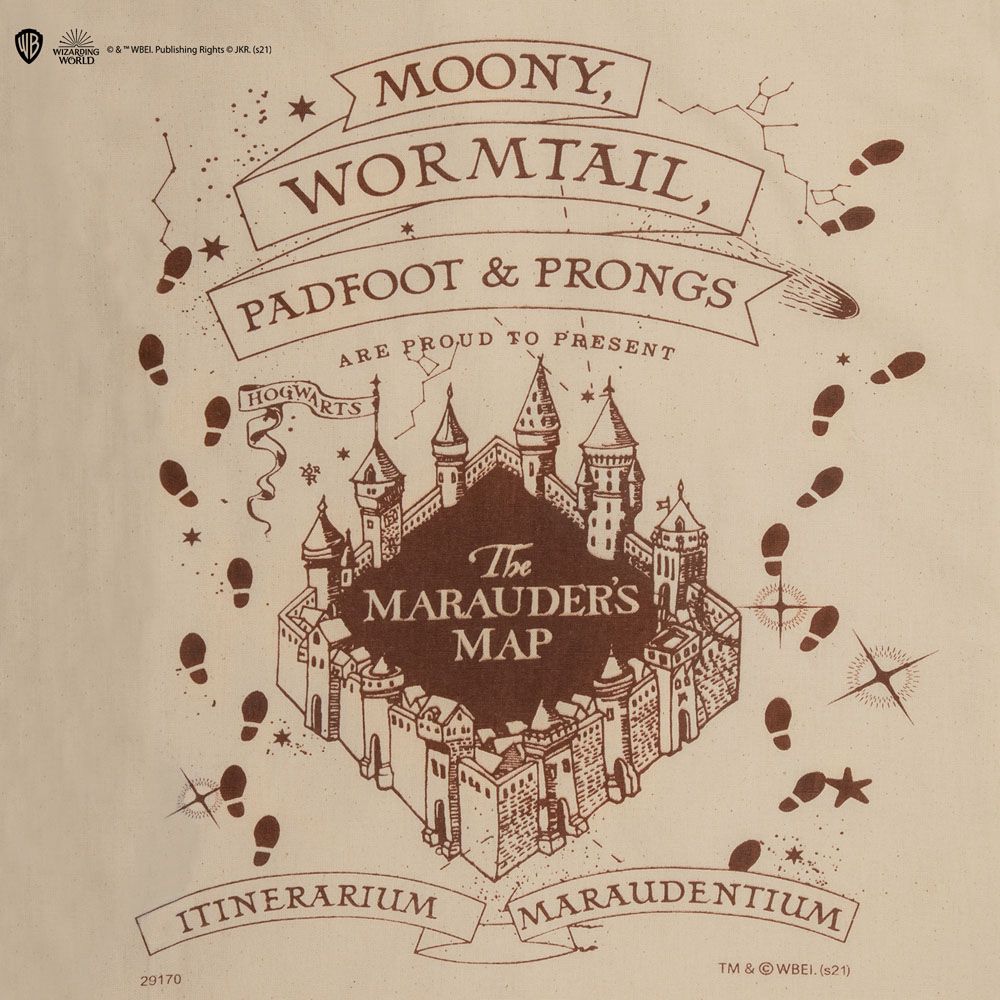 Harry Potter Bolso Marauder Map