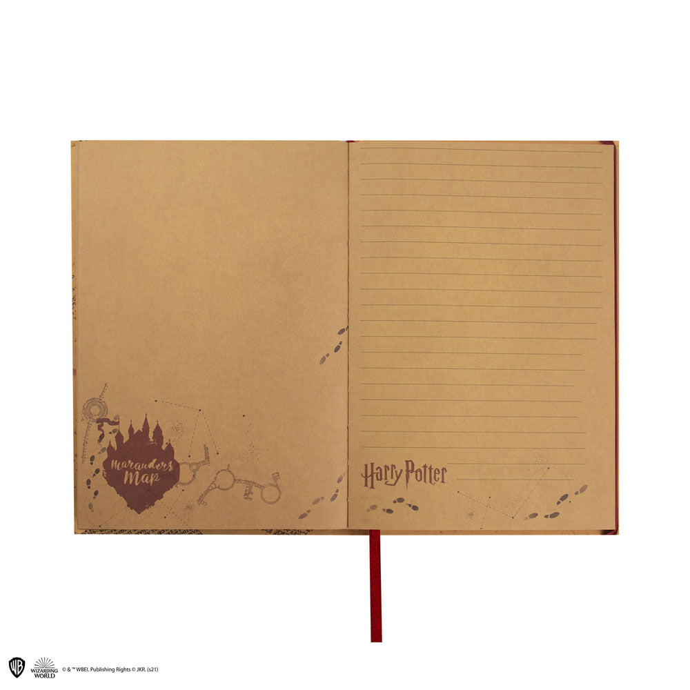 Harry Potter Libreta A5 Marauder's Map