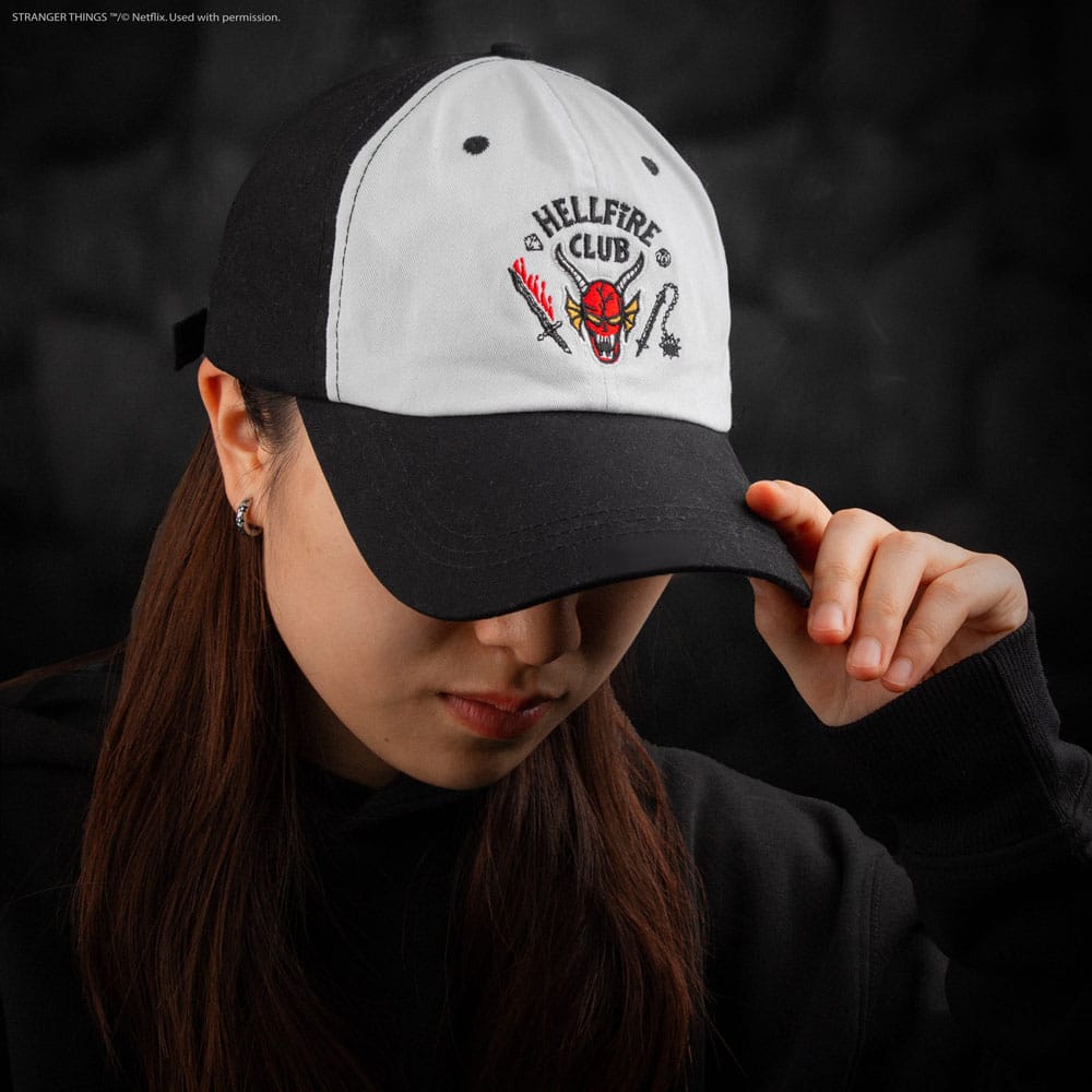 Stranger Things Gorra de béisbol Hellfire Club