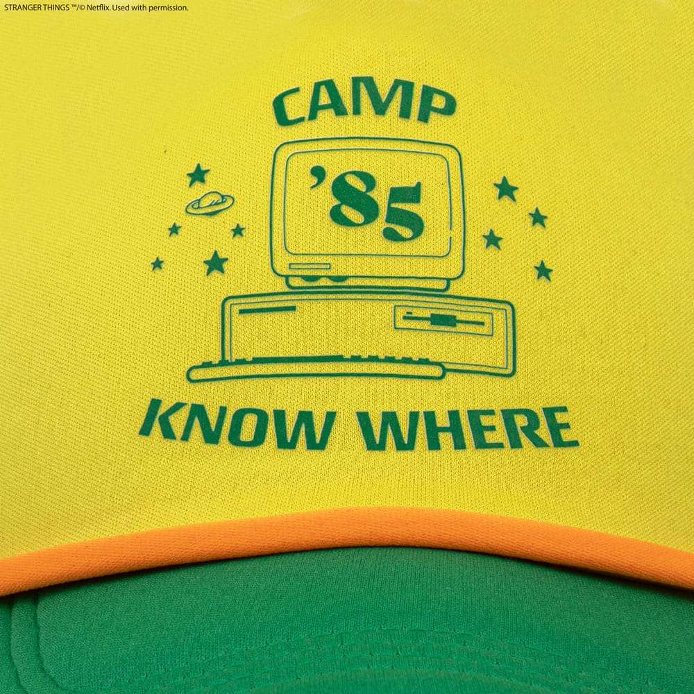 Stranger Things Camp Know Where Gorra de béisbol