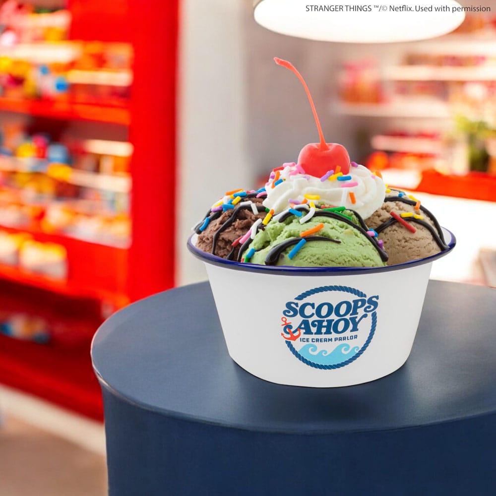 Stranger Things Tazón de helado con gorra de marinero  Scoops Ahoy