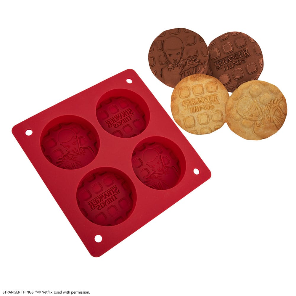 Stranger Things Molde de Silicona para Waffles de Eleven