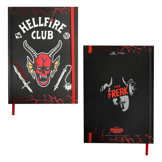 Stranger Things Cuaderno del Club del Fuego Infernal
