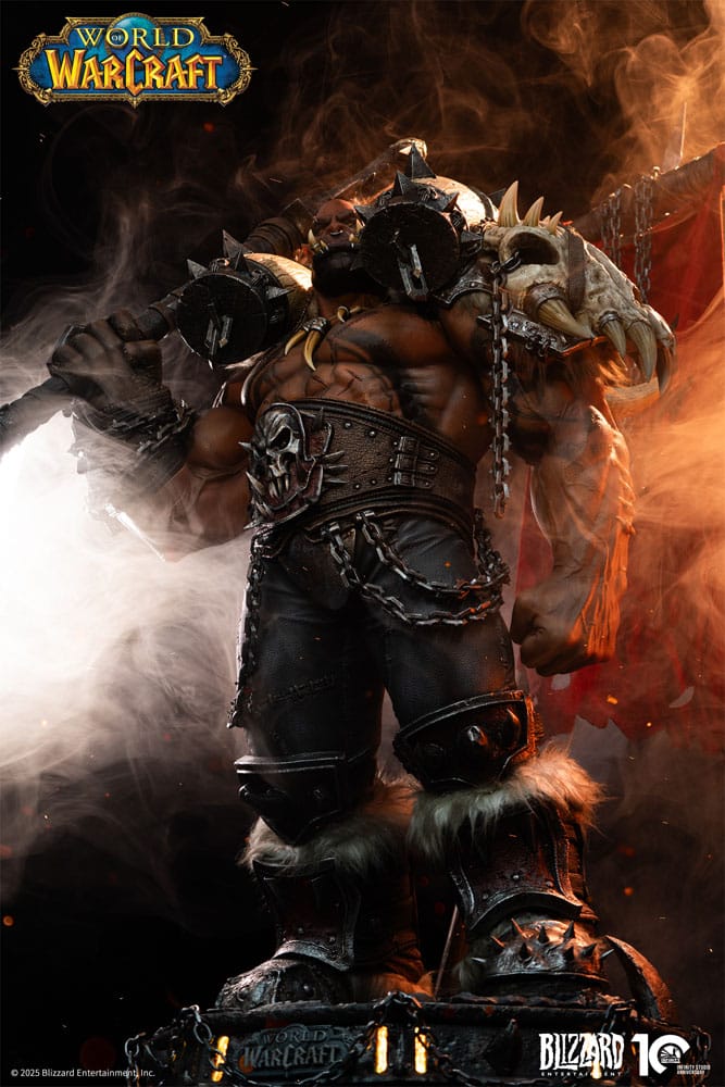 World of Warcraft Estatua 1/3 Garrosh Hellscream 138 cm