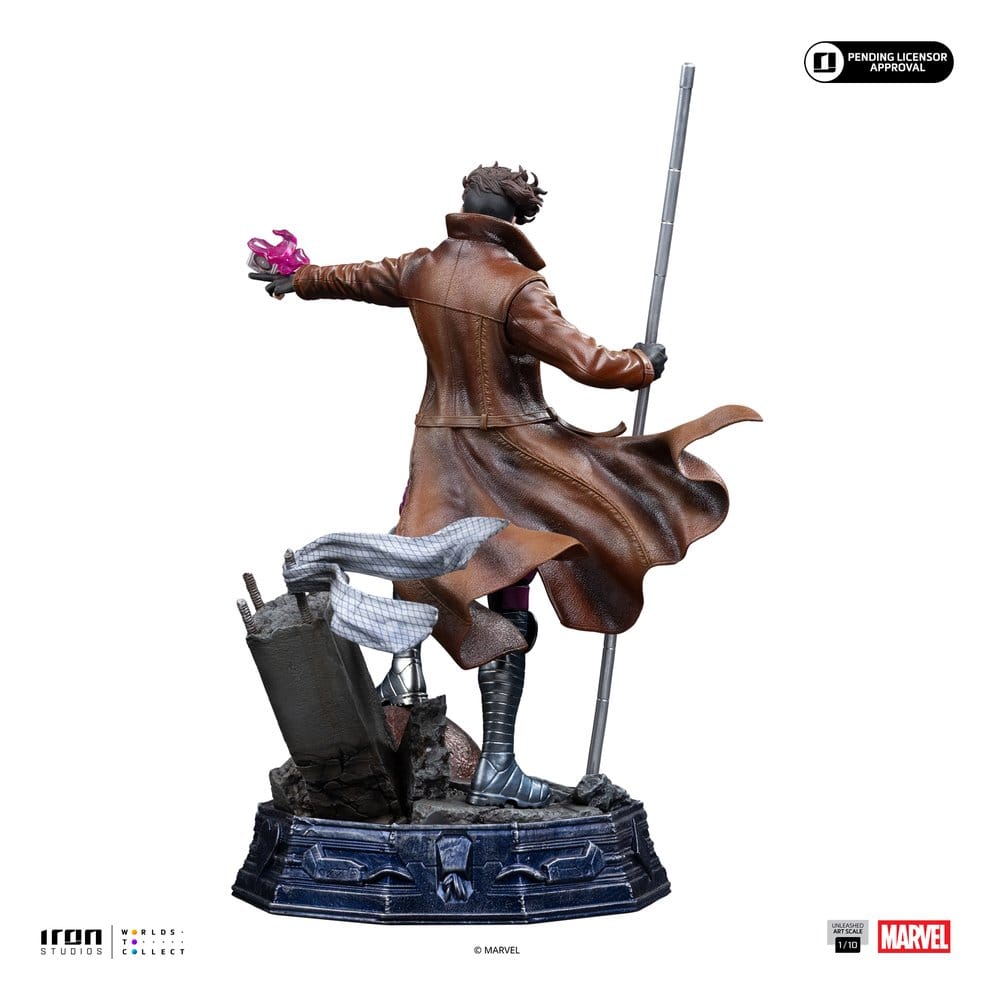 Marvel Gambito Unleashed Art Scale Estatua 1/10 Gambito 28 cm