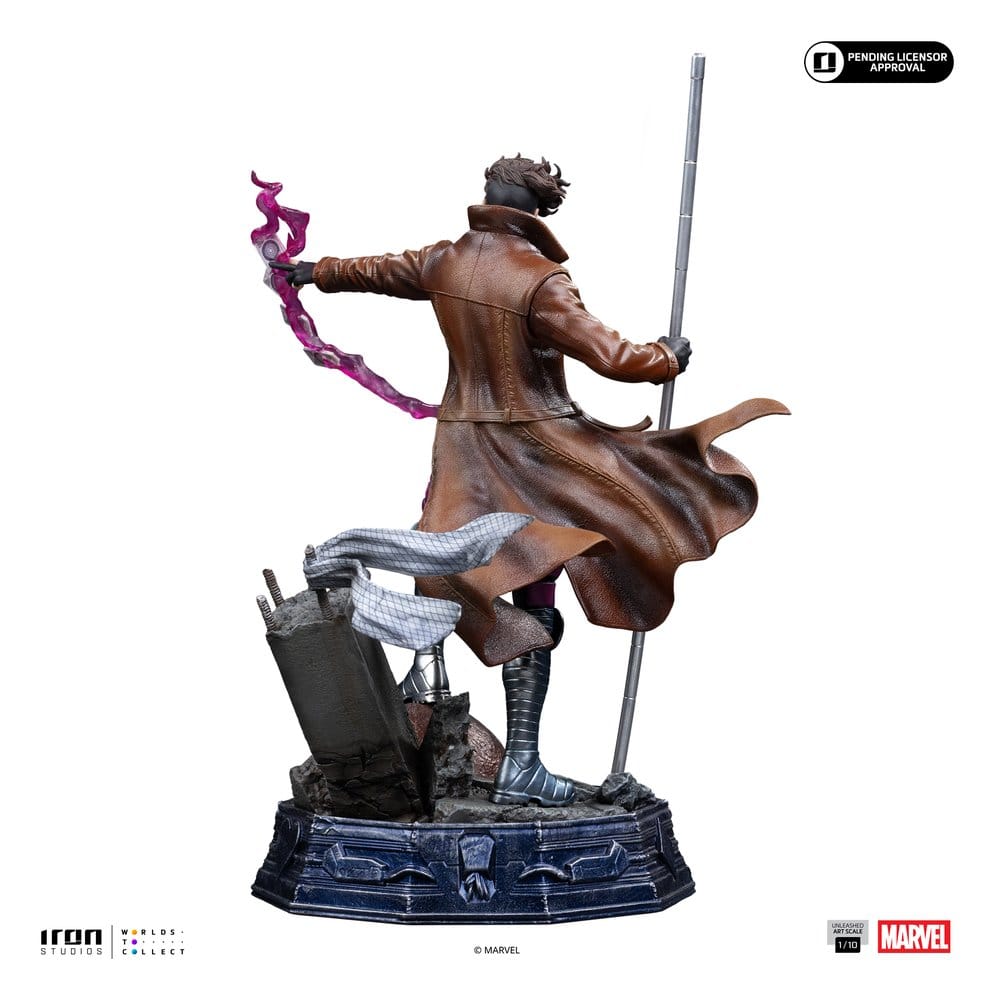 Marvel Gambito Unleashed Art Scale Estatua 1/10 Gambito 28 cm