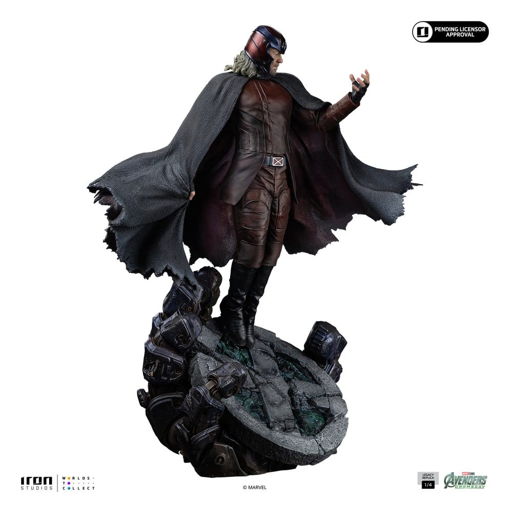 Avengers: Doomsday Estatua 1/4 Legacy Replica Magneto 70 cm