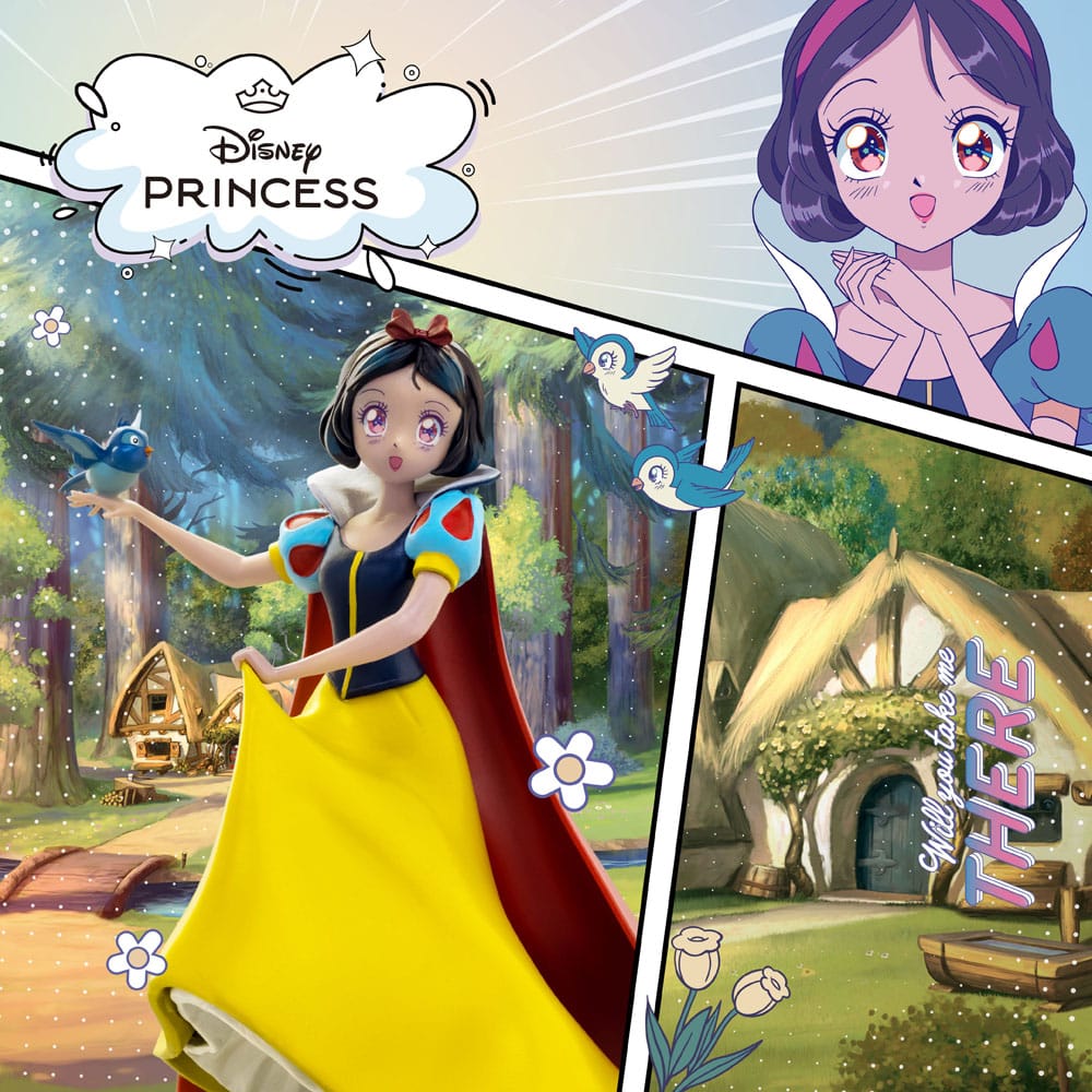 Disney Estatua Anime Princess Scale Blancanieves 17 cm - Z POP Toys