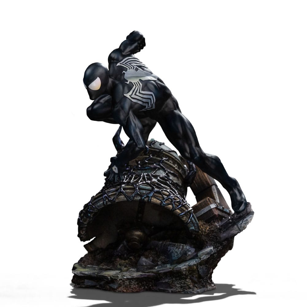 Marvel Estatua 1/10 BDS Art Scale Spider-Man Black Costume 20 cm - Z POP Toys