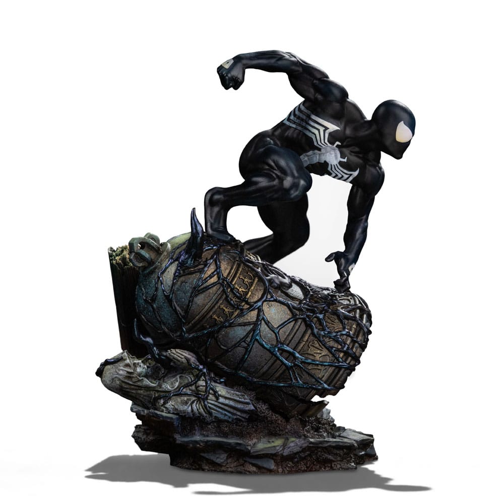 Marvel Estatua 1/10 BDS Art Scale Spider-Man Black Costume 20 cm - Z POP Toys