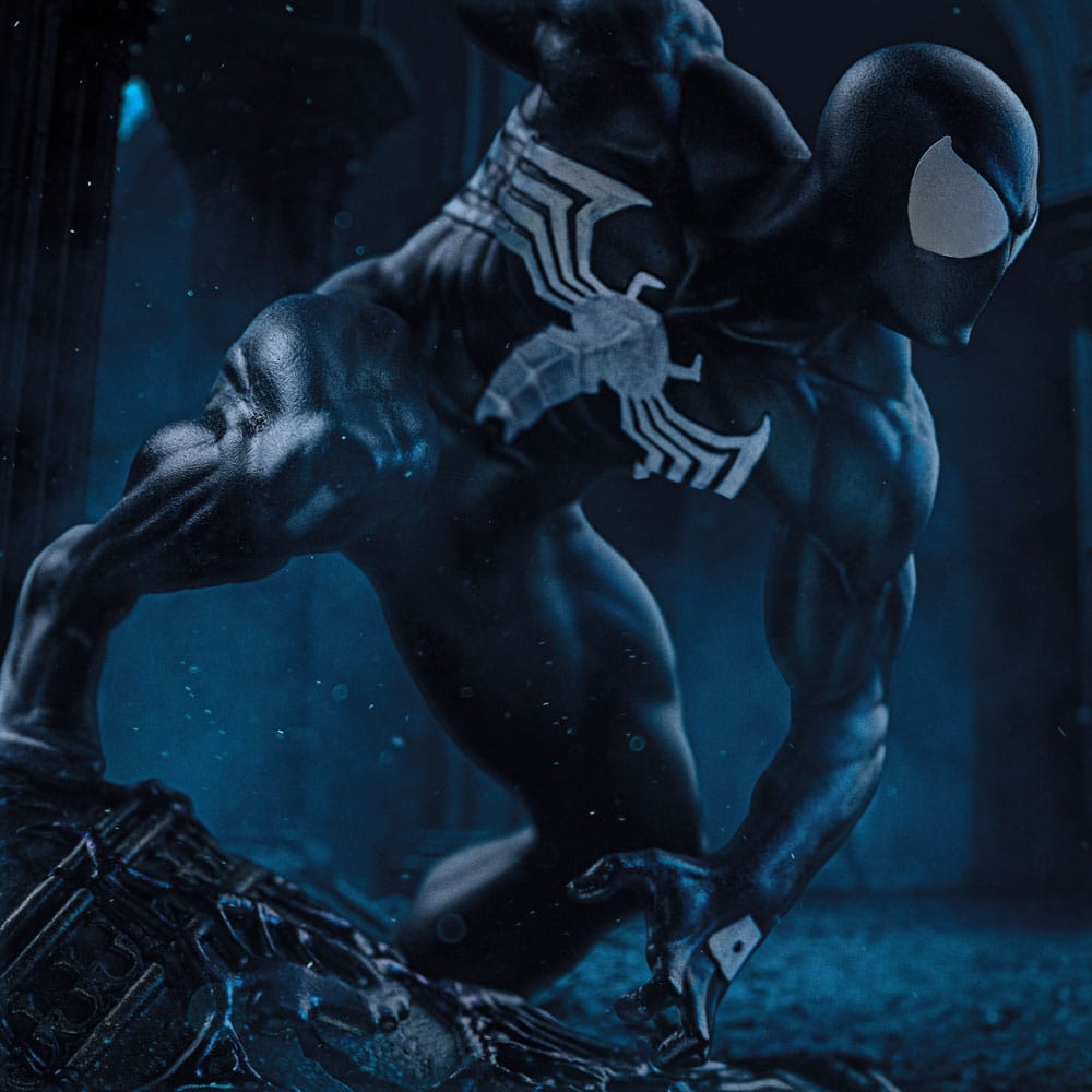Marvel Estatua 1/10 BDS Art Scale Spider-Man Black Costume 20 cm - Z POP Toys