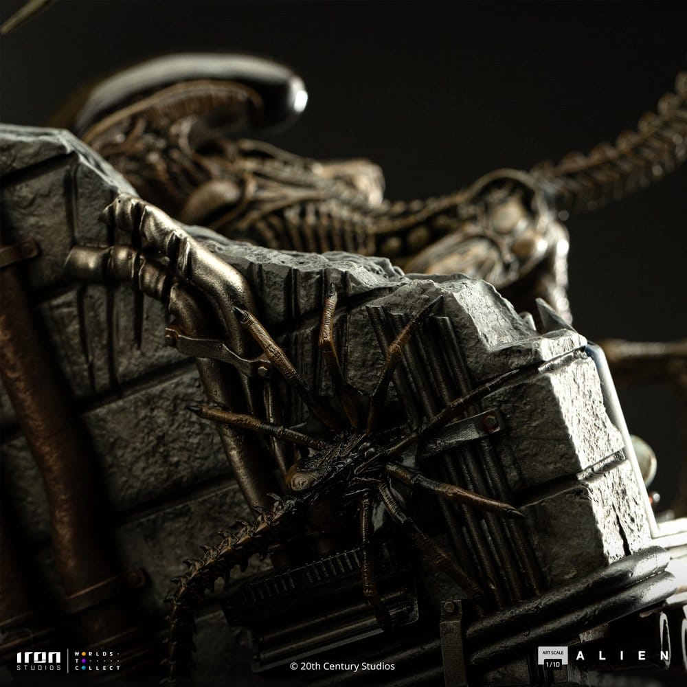 Alien 3 Estatua 1/10 Art Scale Ellen Ripley and Dog Alien 23 cm