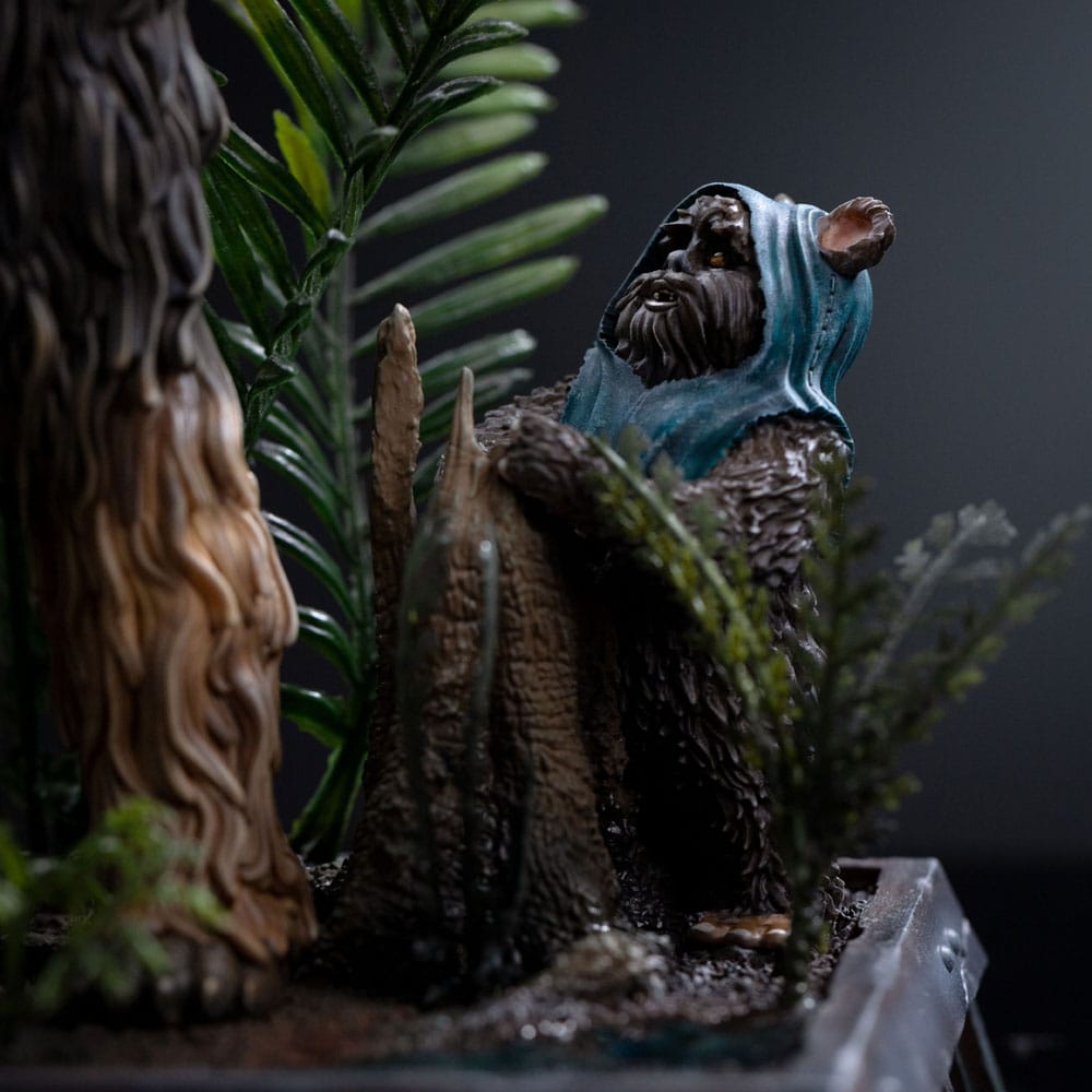 Star Wars Episode VI Art Scale Statue 1/10 Chewbacca and Tokkat 22 cm - Z POP Toys