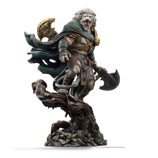 Magic The Gathering Estatua 1/10 Art Scale Ajani Goldmane 26 cm - Z POP Toys