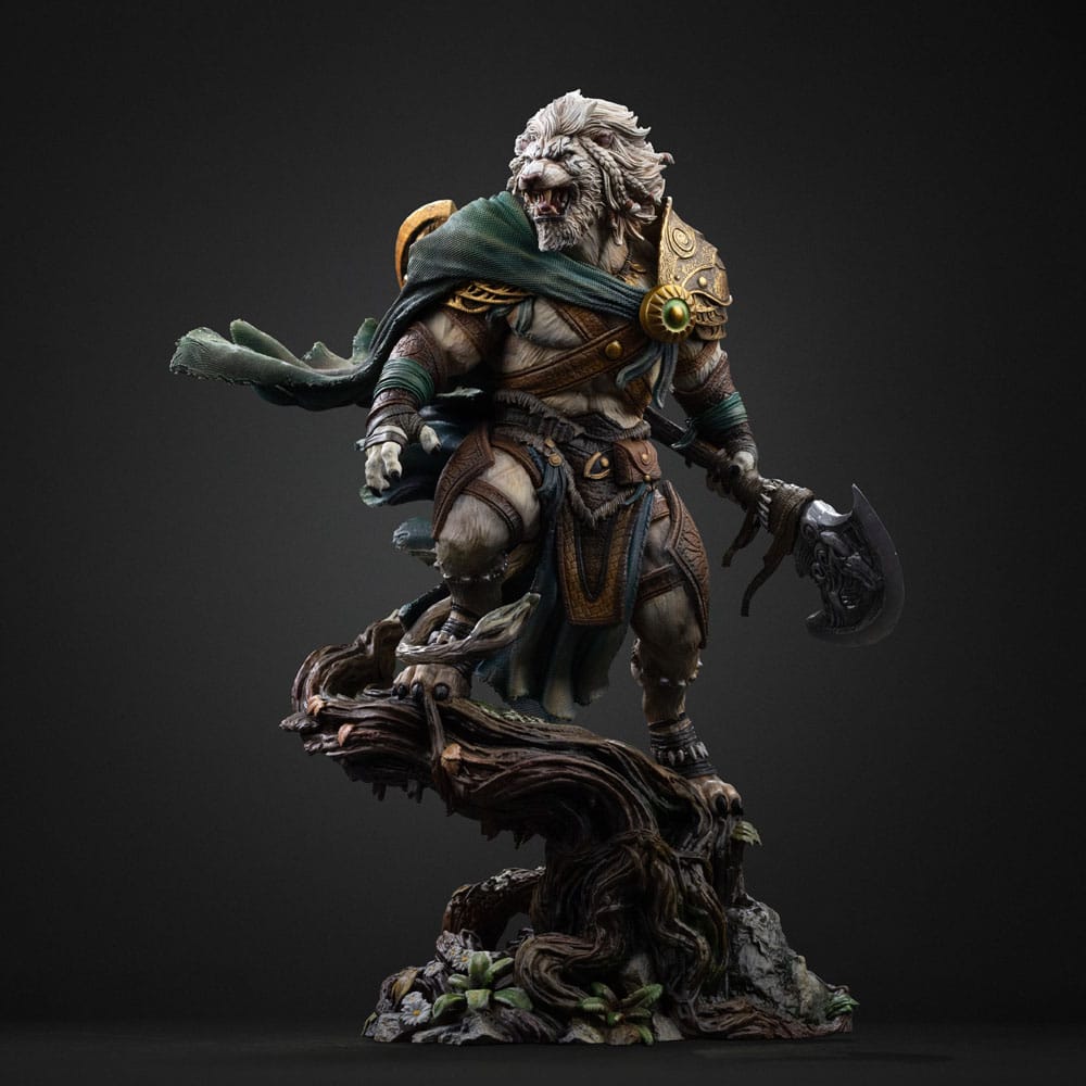 Magic The Gathering Estatua 1/10 Art Scale Ajani Goldmane 26 cm - Z POP Toys