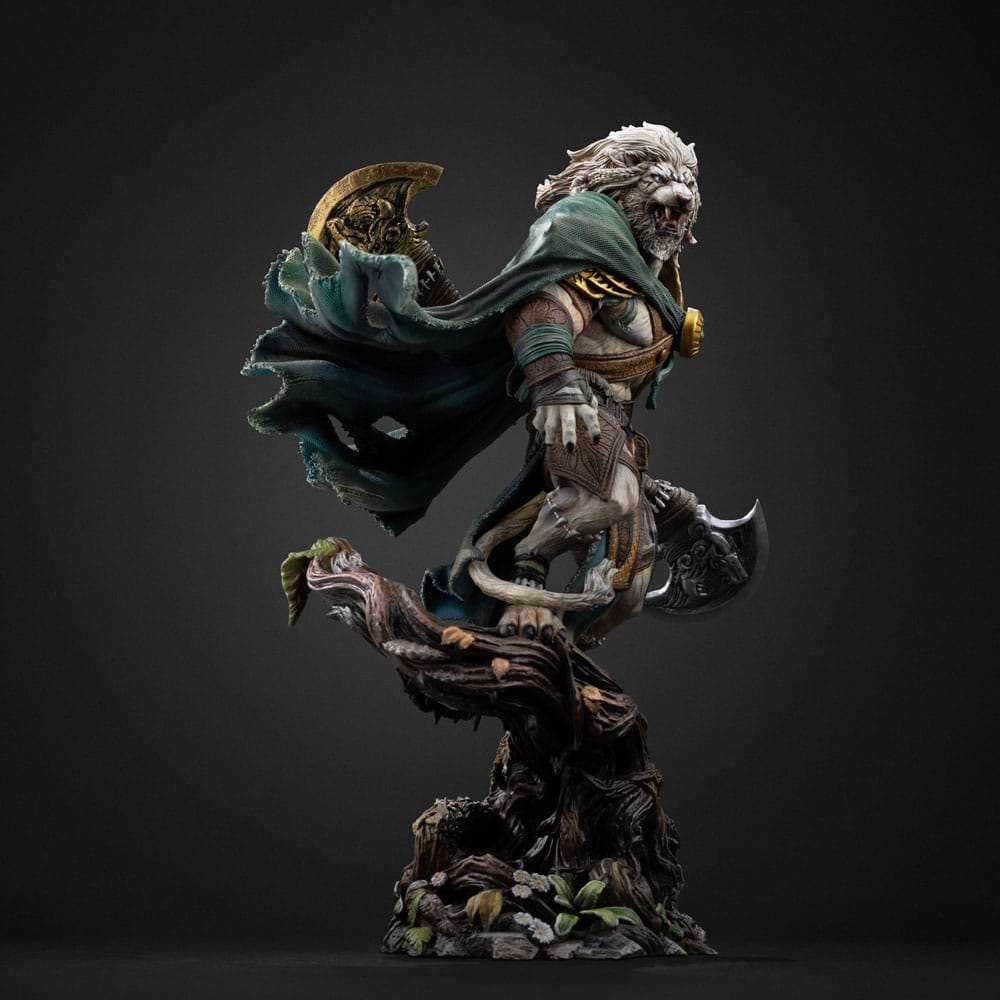Magic The Gathering Estatua 1/10 Art Scale Ajani Goldmane 26 cm - Z POP Toys