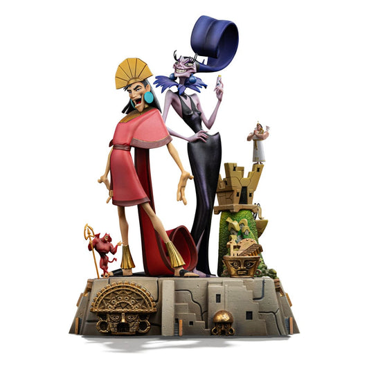 El emperador y sus locuras Estatua 1/10 Deluxe Art Scale Kuzko & Yzma 28 cm - Z POP Toys