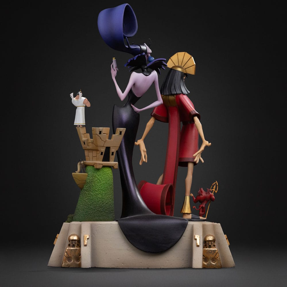 El emperador y sus locuras Estatua 1/10 Deluxe Art Scale Kuzko & Yzma 28 cm - Z POP Toys