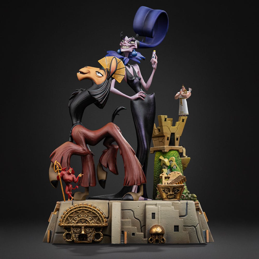 El emperador y sus locuras Estatua 1/10 Deluxe Art Scale Kuzko & Yzma 28 cm - Z POP Toys