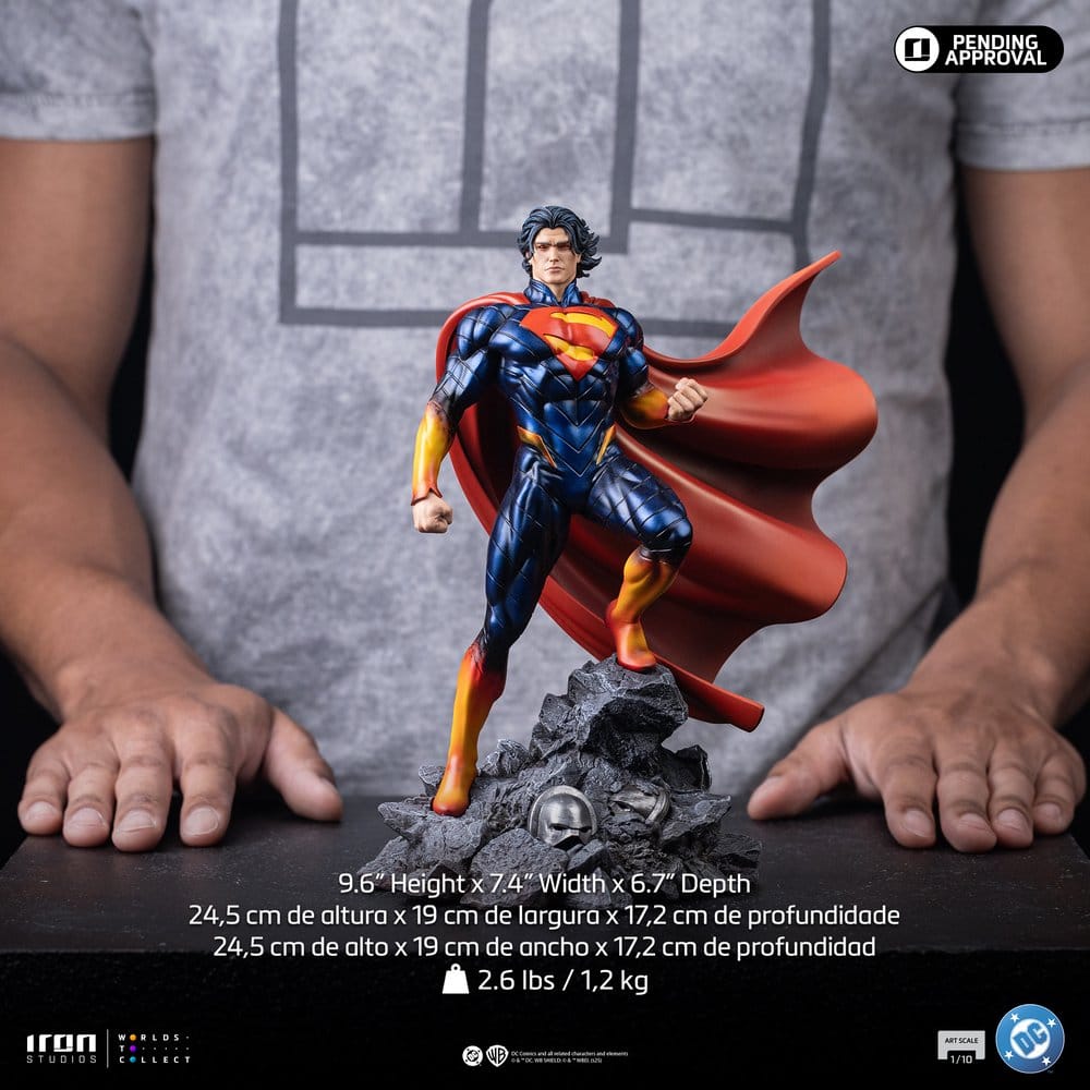 DC Comics Estatua 1/10 Art Scale Superman Absolute 25 cm