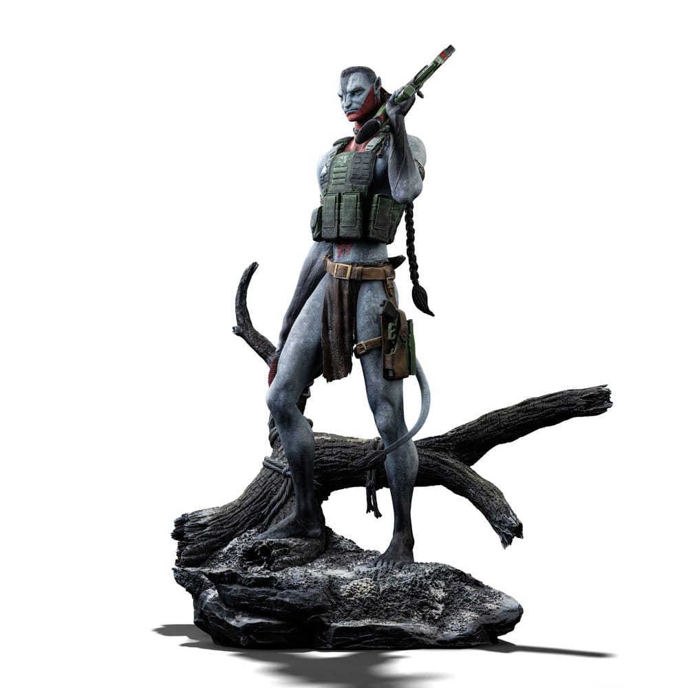 Avatar 3: Fire and Ash Estatua Art Scale 1/10 Miles Quaritch 36 cm