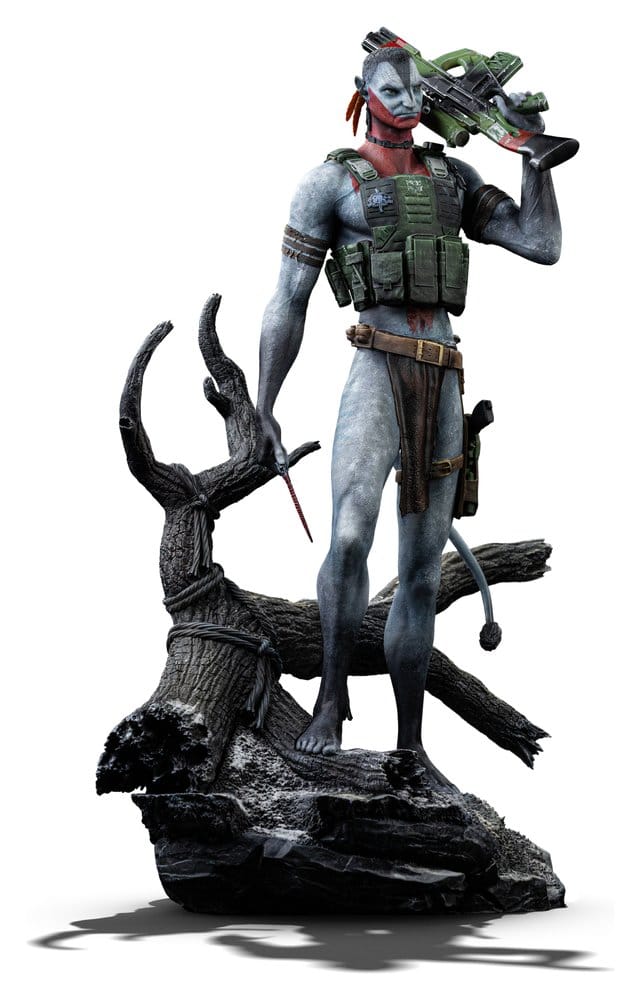 Avatar 3: Fire and Ash Estatua Art Scale 1/10 Miles Quaritch 36 cm