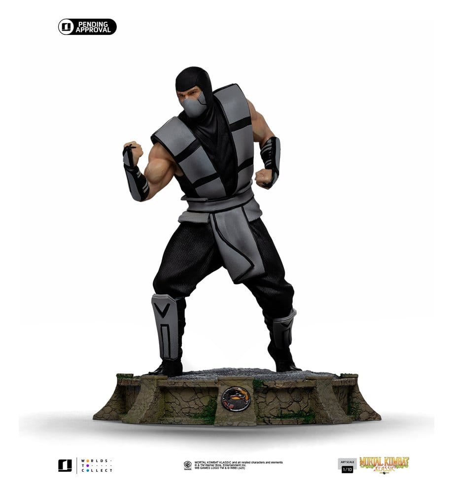 Mortal Kombat Estatua 1/10 Art Scale Smoke 21 cm