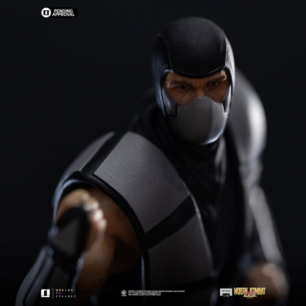 Mortal Kombat Estatua 1/10 Art Scale Smoke 21 cm