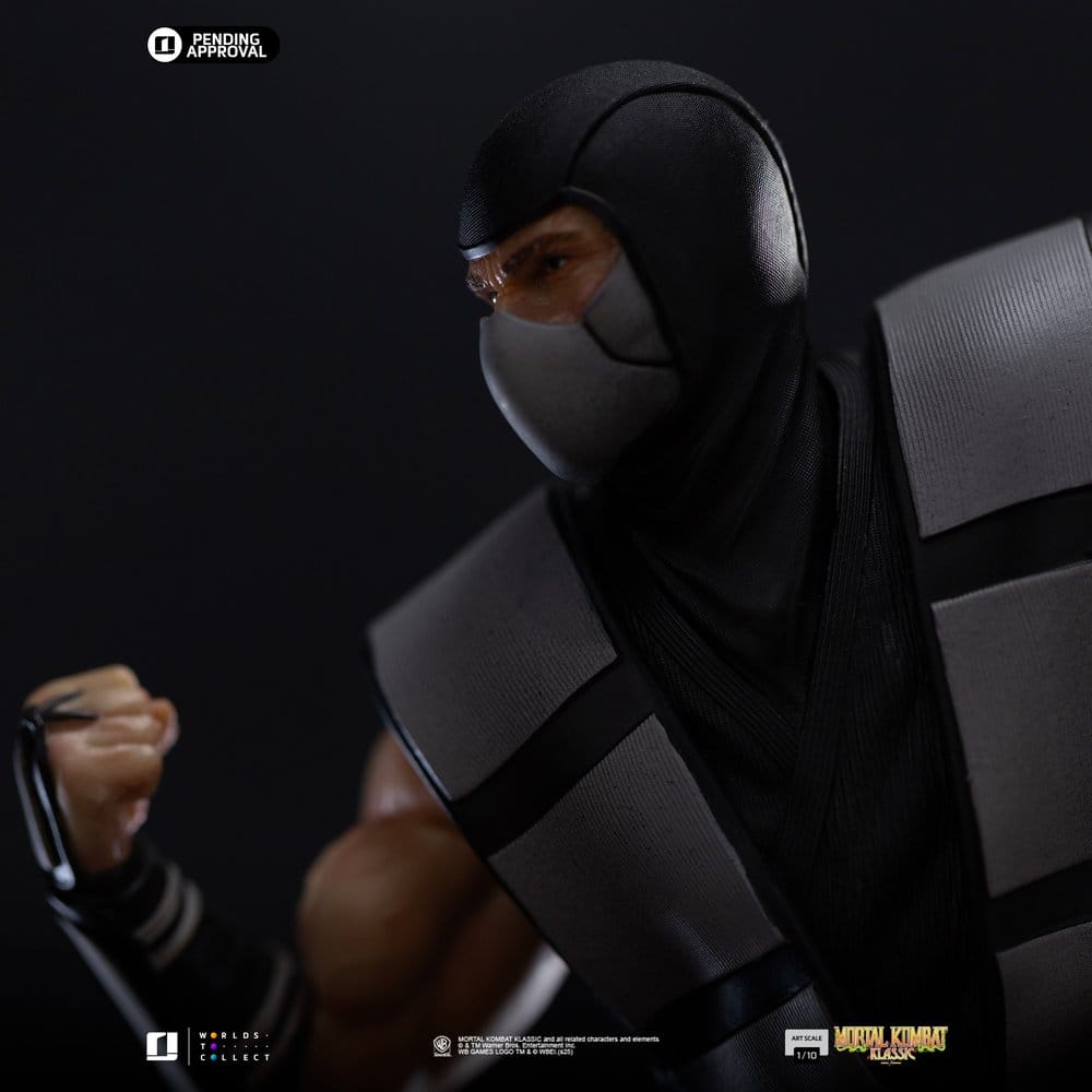 Mortal Kombat Estatua 1/10 Art Scale Smoke 21 cm