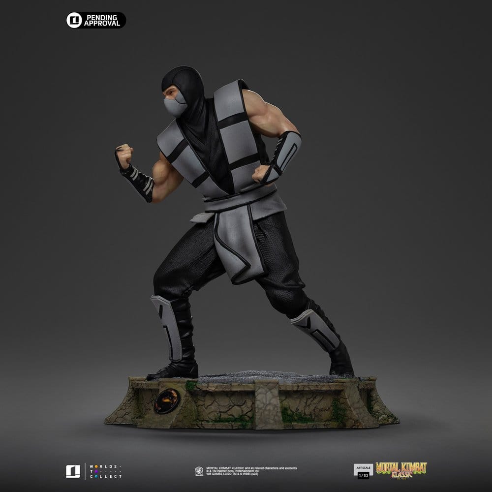Mortal Kombat Estatua 1/10 Art Scale Smoke 21 cm